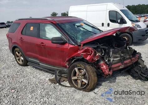 2018 Ford Explorer Xlt z USA, uszkodzony, nr VIN 1FM5K7DH2JGB63357